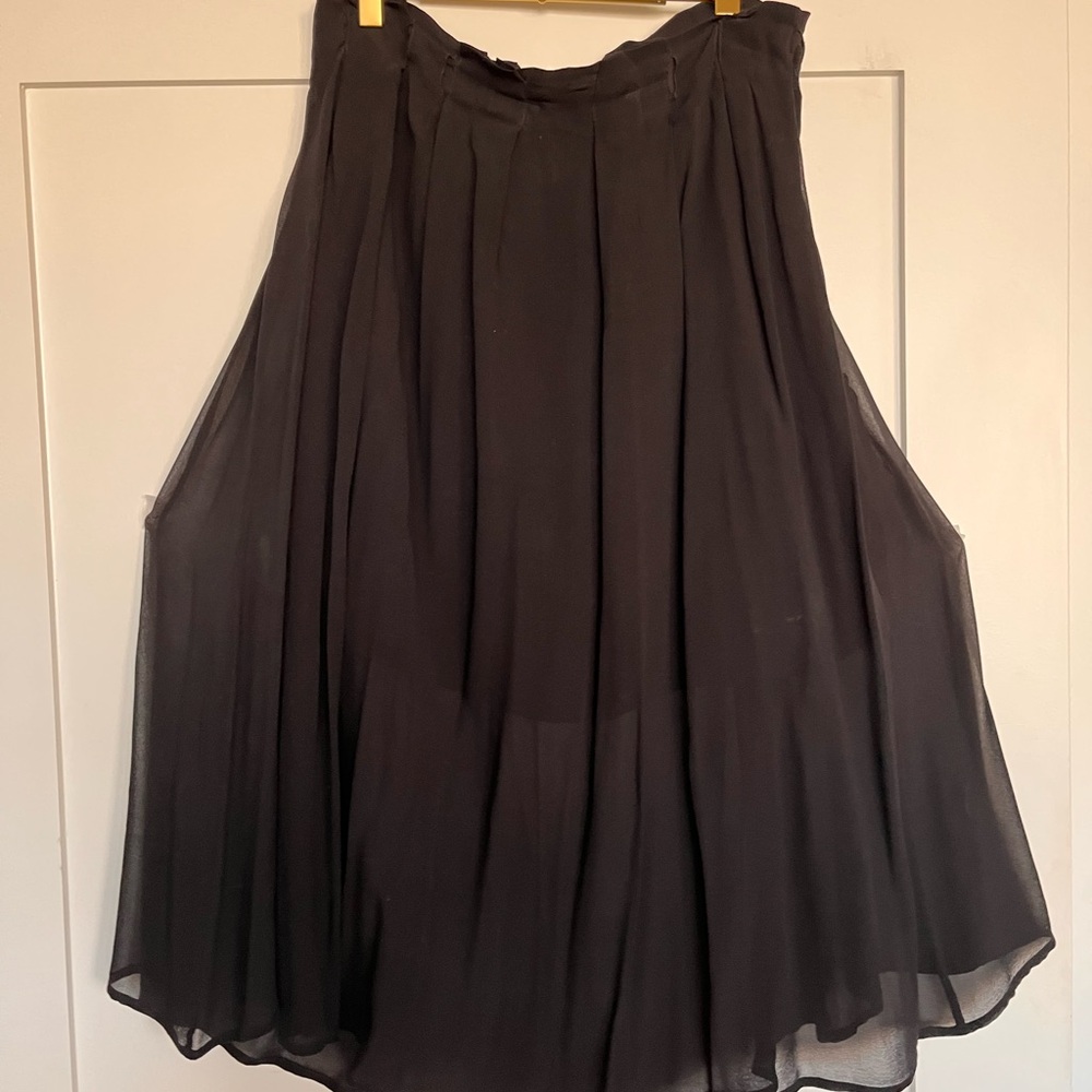 Joie high/low sheer feminine and flowy Skirt